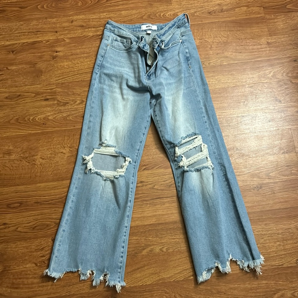 Brand new raw hem women’s jeans
